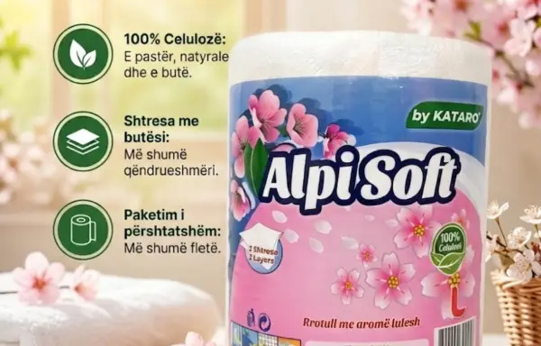Letër Kuzhine AlpiSoft me Aromë Lulesh