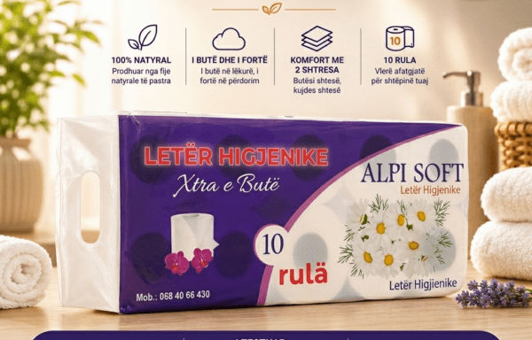 Letër Higjienike Alpi Soft – Xtra e Butë
