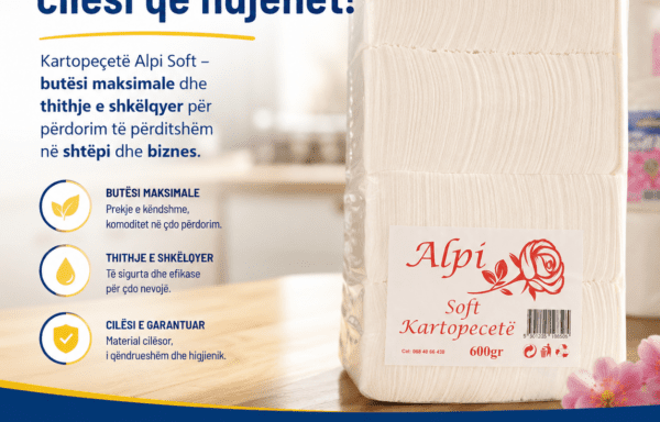Kartopecetë Alpi Soft – Paketim 600gr