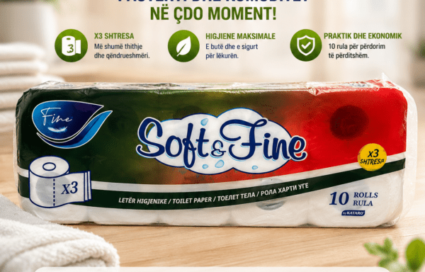 Letër Higjienike Soft & Fine (10 Rula)
