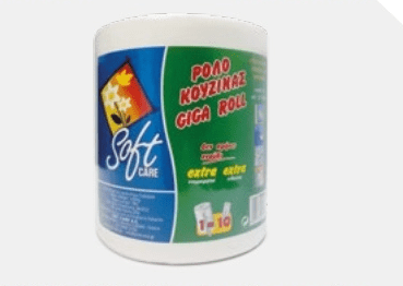 Letër Kuzhine Soft GIGA ROLL (E Bardhë / Me Dizajn)