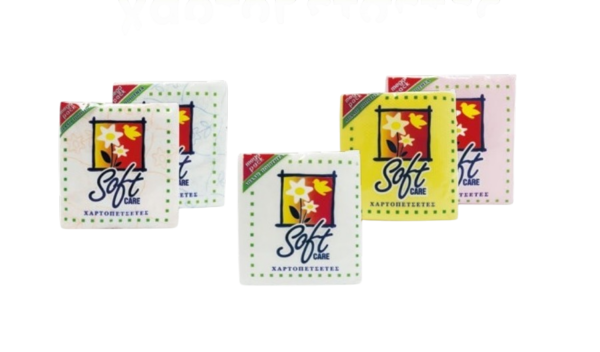 kartopeçeta soft care mega pack (80 copë e bardhë me ngjyra dizajn