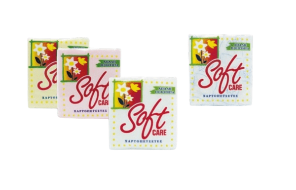 Kartopeceta Soft Care (Paketim 50 Copë – E Bardhë – Me Ngjyra)